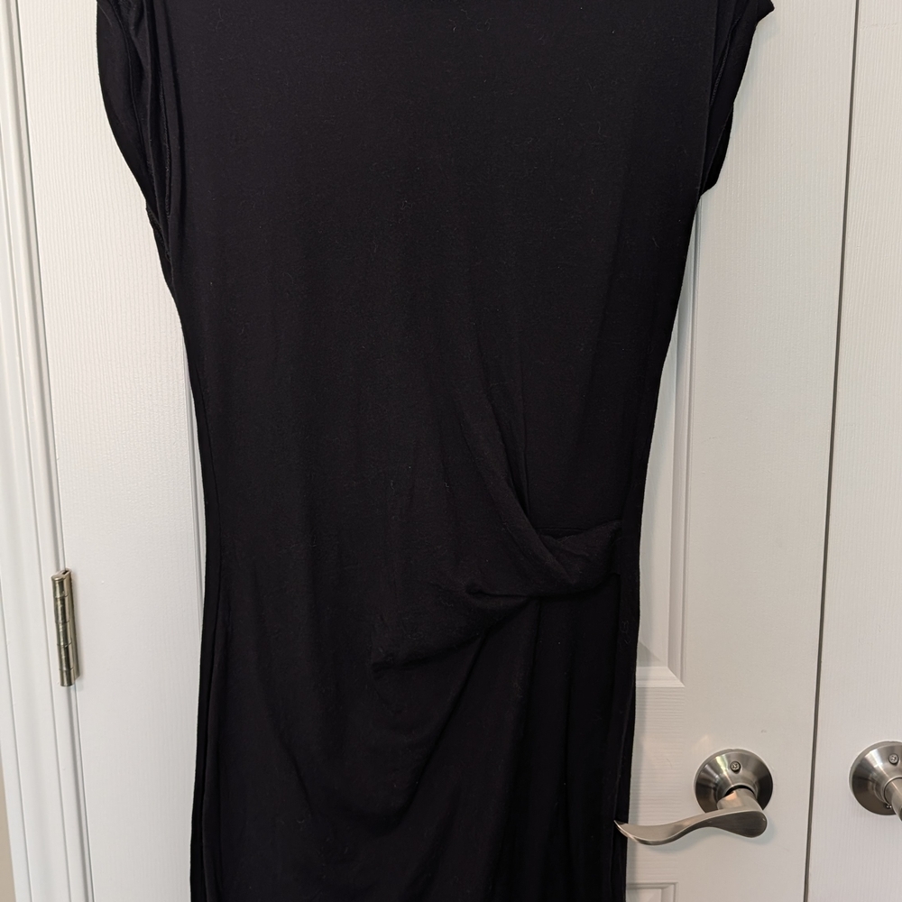 GAP Black Knot Front Dress